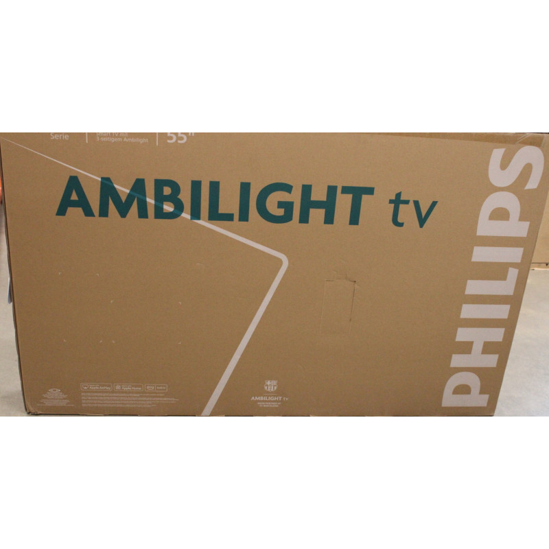 SALE OUT. Philips 55PUS8010/12 55" (139cm) LED 4K Ambilight TV | Philips 55PUS8010/12 | 55 | Smart TV | TITAN OS | UHD | Black |