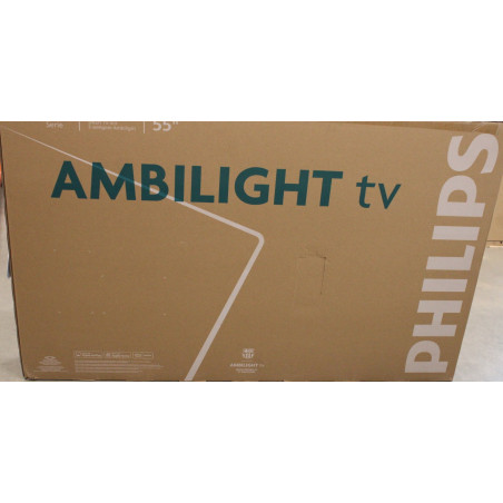 SALE OUT. Philips 55PUS8010/12 55" (139cm) LED 4K Ambilight TV | Philips 55PUS8010/12 | 55 | Smart TV | TITAN OS | UHD | Black |