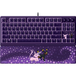 Razer Ornata V3 Tenkeyless | Gaming keyboard | Wired | US | Razer Mecha-Membrane Switches | Wrist Rest | Pokémon Espeon/Umbreon 
