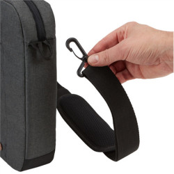 Case Logic | Era Attaché | Fits up to size 15.6 " | Messenger - Briefcase | Shoulder strap | Obsidian