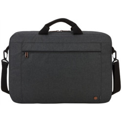 Case Logic | Era Attaché | Fits up to size 15.6 " | Messenger - Briefcase | Shoulder strap | Obsidian