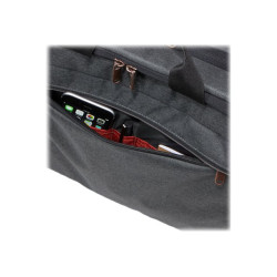 Case Logic | Era | Fits up to size 15.6 " | Messenger - Briefcase | Shoulder strap | Obsidian