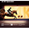 Hisense UHD QLED Smart TV | 55E7Q | 55" | Smart TV | VIDAA OS | UHD | Black
