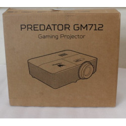 SALE OUT. Acer PREDATOR GM712 Projector, DLP, 4K UHD, 4000lm, 20000/1, HDMI, Black | SALE OUT. Acer | PREDATOR GM712 | 4K UHD (3