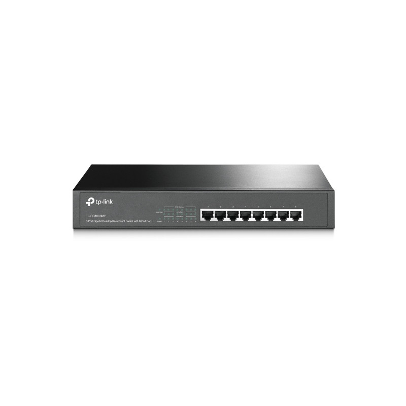 TP-LINK | Switch | TL-SG1008MP | Unmanaged | Desktop/Rackmountable | Gigabit Ethernet (copper) ports quantity 8 | PoE+ ports qua