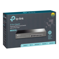 TP-LINK | Switch | TL-SG1008MP | Unmanaged | Desktop/Rackmountable | Gigabit Ethernet (copper) ports quantity 8 | PoE+ ports qua
