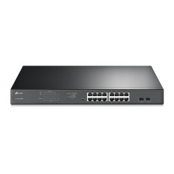 TP-LINK | Switch | TL-SG1218MPE | Web Managed | Rackmountable | Gigabit Ethernet (copper) ports quantity 16 | SFP ports quantity