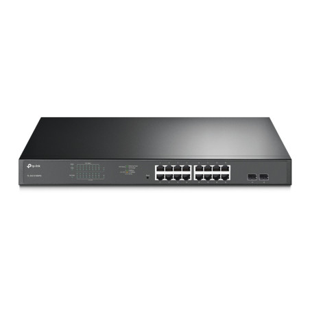 TP-LINK | Switch | TL-SG1218MPE | Web Managed | Rackmountable | Gigabit Ethernet (copper) ports quantity 16 | SFP ports quantity