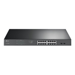 TP-LINK | Switch | TL-SG1218MPE | Web Managed | Rackmountable | Gigabit Ethernet (copper) ports quantity 16 | SFP ports quantity