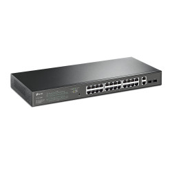TP-LINK | Switch | TL-SG1428PE | Web managed | Rackmountable | SFP ports quantity 2 | PoE+ ports quantity 24 | Power supply type