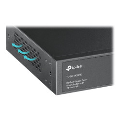 TP-LINK | Switch | TL-SG1428PE | Web managed | Rackmountable | SFP ports quantity 2 | PoE+ ports quantity 24 | Power supply type