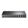 TP-LINK | 8-Port 10/100Mbps + 3-Port Gigabit Desktop Switch with 8-Port PoE+ | LS1008 | Unmanaged | Desktop | Power supply type 