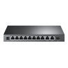 TP-LINK | 8-Port 10/100Mbps + 3-Port Gigabit Desktop Switch with 8-Port PoE+ | LS1008 | Unmanaged | Desktop | Power supply type 