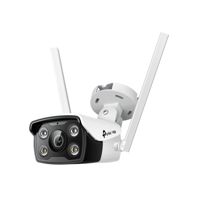 TP-LINK | VIGI 4MP Outdoor Full-Color Wi-Fi Network Camera | VIGI C340-W | Bullet | 4 MP | 4 mm | IP66 | H.265+/H.265/H.264+/H.2