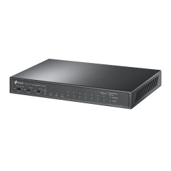 TP-LINK | 8-Port 10/100Mbps+3-Port Gigabit Desktop Switch with 8-Port PoE+ | TL-SL1311P | Unmanaged | Desktop
