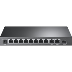 TP-LINK | 8-Port 10/100Mbps+3-Port Gigabit Desktop Switch with 8-Port PoE+ | TL-SL1311P | Unmanaged | Desktop