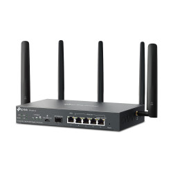 TP-LINK | Omada 4G+ Cat6 AX3000 Gigabit VPN Router | ER706W-4G | 802.1q | 10/100/1000 Mbit/s | Mesh Support Yes | MU-MiMO Yes | 