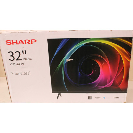 SALE OUT. Sharp 32HA1205E 32 (81cm) HD Ready TV | SALE OUT. | Sharp 32HA1205E | 32 | HD | Black | DAMAGED PACKAGING, UNPACKED
