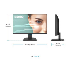 Benq GW2490C | 24 " | IPS | FHD | 16:9 | 144 Hz | 5 ms | 1920 x 1080 pixels | 250 cd/m | HDMI ports quantity 1 | Black