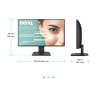 Benq GW2490C | 24 " | IPS | FHD | 16:9 | 144 Hz | 5 ms | 1920 x 1080 pixels | 250 cd/m | HDMI ports quantity 1 | Black