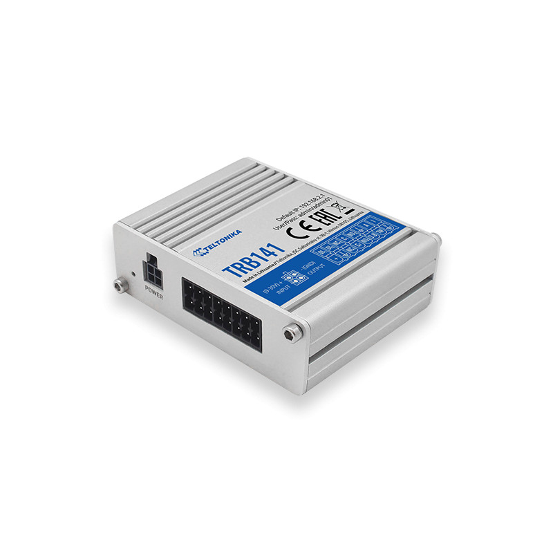 LTE Gateway: No WiFi, 4G, Input/Output, Micro USB | Teltonika | LTE Gateway | TRB141 | No Wi-Fi | Mesh Support No | MU-MiMO No |