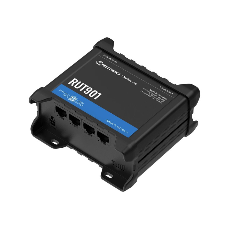 Teltonika | LTE CAT 4 Router | RUT901 | 802.11n | 10/100 Mbit/s | Mesh Support No | MU-MiMO No | 4G