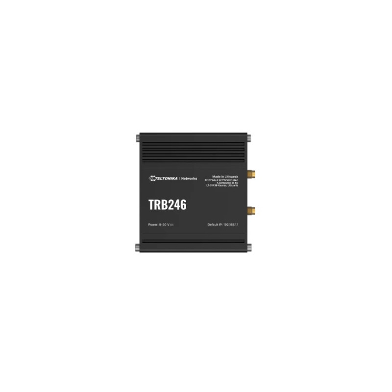 Teltonika | Industrial 4G IoT Gateway | TRB246 | 10/100 Mbit/s | Mesh Support No | MU-MiMO No | 4G