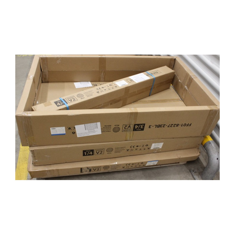 SALE OUT. Lanberg Rack cabinet 19" free-standing 27U/800x1200 (flat pack) with mesh door lCD, black | SALE OUT. | Lanberg Rack c