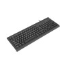 Natec | Moray | Keyboard with Smart ID card reader | Wired | US | Black