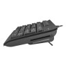 Natec | Moray | Keyboard with Smart ID card reader | Wired | US | Black