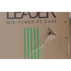 SALE OUT. Gamemax | Case | LEADER 2 BK | E-ATX | SALE OUT. Gamemax DAMAGED PACKAGING