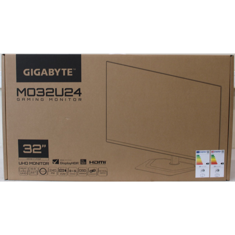 SALE OUT. Gigabyte Gaming Monitor 31,5" OLED MO32U24 | SALE OUT. | Gigabyte MO32U24 OLED | 31.5 " | QD-OLED | UHD | 240 Hz | 0.0