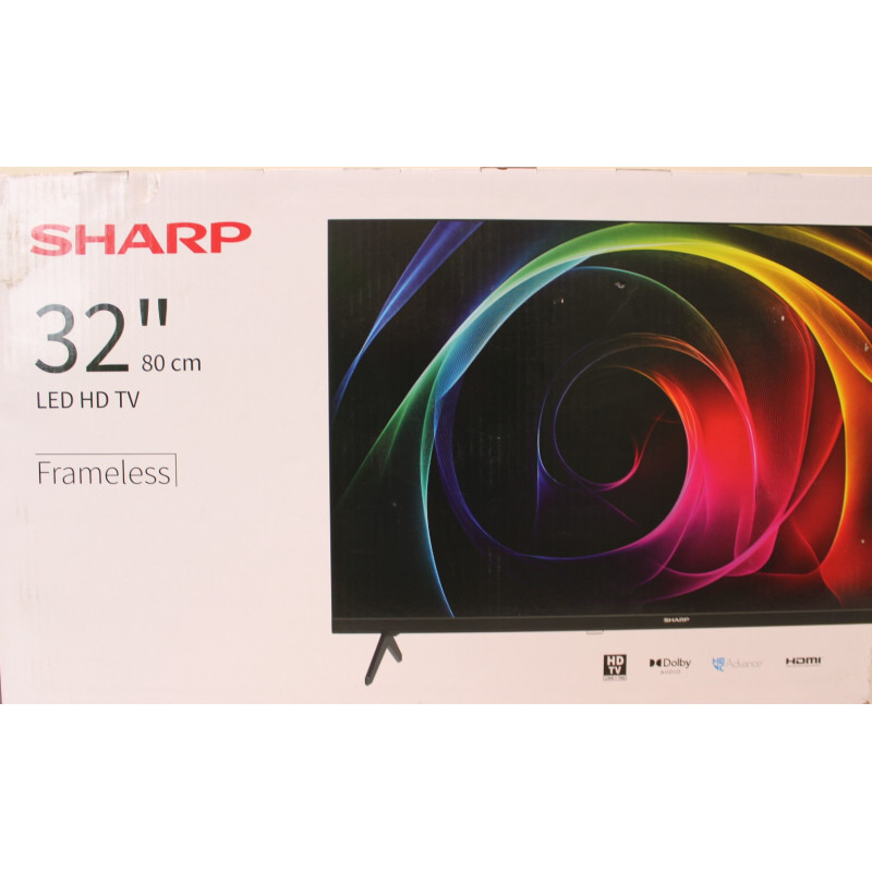 SALE OUT. Sharp 32HA1205E 32 (81cm) HD Ready TV | SALE OUT. | Sharp 32HA1205E | 32 | HD | Black | DAMAGED PACKAGING