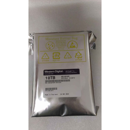 SALE OUT. Western Digital Smart Video Hard Drive | Purple Pro Surveillance | 7200 RPM | 10000 GB | REFURBISHED