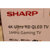 SALE OUT. Sharp 50HR7265E 50" (126cm) QLED 144Hz 4K Ultra HD Google TV, Dolby Vision, Dolby Atmos, Central Stand | SALE OUT. Sha