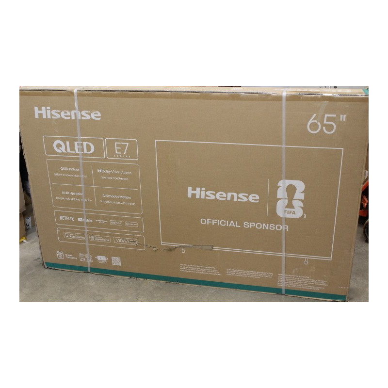 SALE OUT. Hisense 65E7Q 65" (164 cm) UHD QLED Smart TV | SALE OUT. Hisense UHD QLED Smart TV | 65E7Q | 65" | Smart TV | VIDAA OS