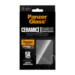 PanzerGlass Screen protector | Apple | iPhone Duo | Glass ceramic | Transparent