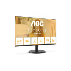 AOC 24B3HA2 | 23.8 " | IPS | 16:9 | 100 Hz | 1 ms | 1920 x 1080 pixels | 250 cd/m | HDMI ports quantity 1 | Black | Warranty 36 