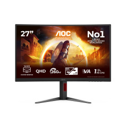 AOC CQ27G4Z2 Curved 34" 2560x1440/16:9/350cd/m2/1ms HDMI, DisplayPort, USB, Headphone out | AOC