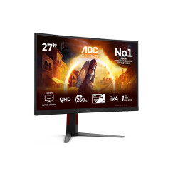 AOC CQ27G4Z2 Curved 34" 2560x1440/16:9/350cd/m2/1ms HDMI, DisplayPort, USB, Headphone out | AOC