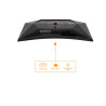 AOC CQ27G4Z2 Curved 34" 2560x1440/16:9/350cd/m2/1ms HDMI, DisplayPort, USB, Headphone out | AOC