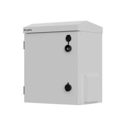 Lanberg Rack Cabinet 10" Wall/Pole-Mount IP55 Hermetic 320X220X400, Grey (Assembled)