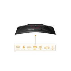 AOC CU34G4ZCA Curved 34" 3440x1440/21:9/1ms HDMI, DisplayPort, USB, Audio out | AOC