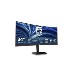 PHILIPS Curved Business Monitor 34B2N3500C/00 34" 3440x1440/21:9/350cd/m /4ms/HDMI DisplayPort USB Audio Out | Philips