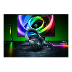 Razer Kraken V4 X Sensa HD Haptics Edition Wired Gaming Headset, Black | Razer