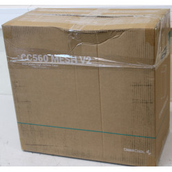 SALE OUT. Deepcool CC560 MESH V2 MID TOWER CASE, Black | Deepcool CC560 MESH V2 | Mid Tower | ATX PS2 | Black | DAMAGED PACKAGIN