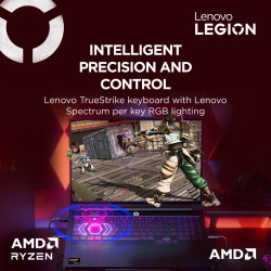 Lenovo Legion Pro 7 16AFR10H | Eclipse Black | 16 " | OLED | WQXGA | 2560 x 1600 pixels | 240 Hz | Glossy | AMD Ryzen 9 | 9955HX