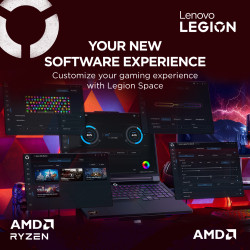 Lenovo Legion Pro 7 16AFR10H | Eclipse Black | 16 " | OLED | WQXGA | 2560 x 1600 pixels | 240 Hz | Glossy | AMD Ryzen 9 | 9955HX