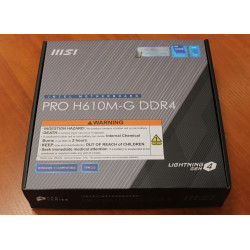 SALE OUT. MSI PRO H610M-G DDR4 | Processor family Intel | Processor socket LGA1700 | DDR4 DIMM | Memory slots 2 | Supported hard