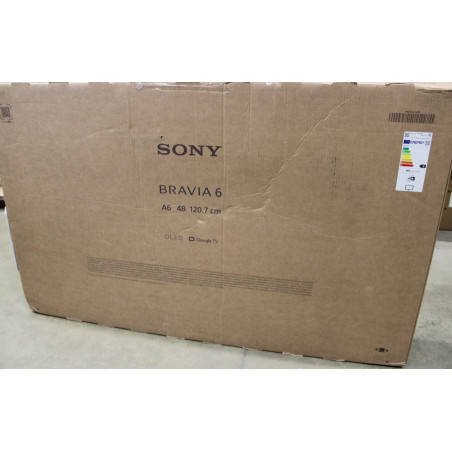 SALE OUT. Sony K48A65PB Bravia 6 48" (121cm) 4K Ultra HD Google OLED TV | SALE OUT. | Sony 4K OLED TV | K48A65PB Bravia 6 | 48 |